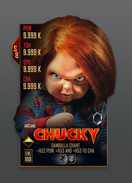 WWESuperCard S8 Chucky Arcane