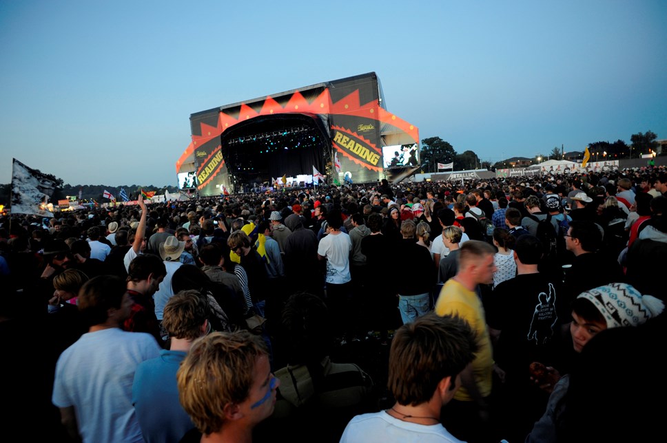 festival crowd