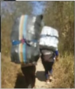 Photo of journey with South American cartels on Lea Talbot's phone