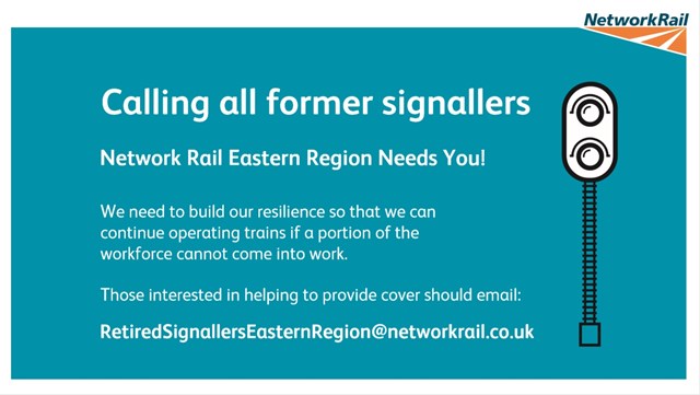 Network Rail appeals for former signallers in the North East to keep vital train services moving: Network Rail appeals for former signallers to keep vital train services moving-3