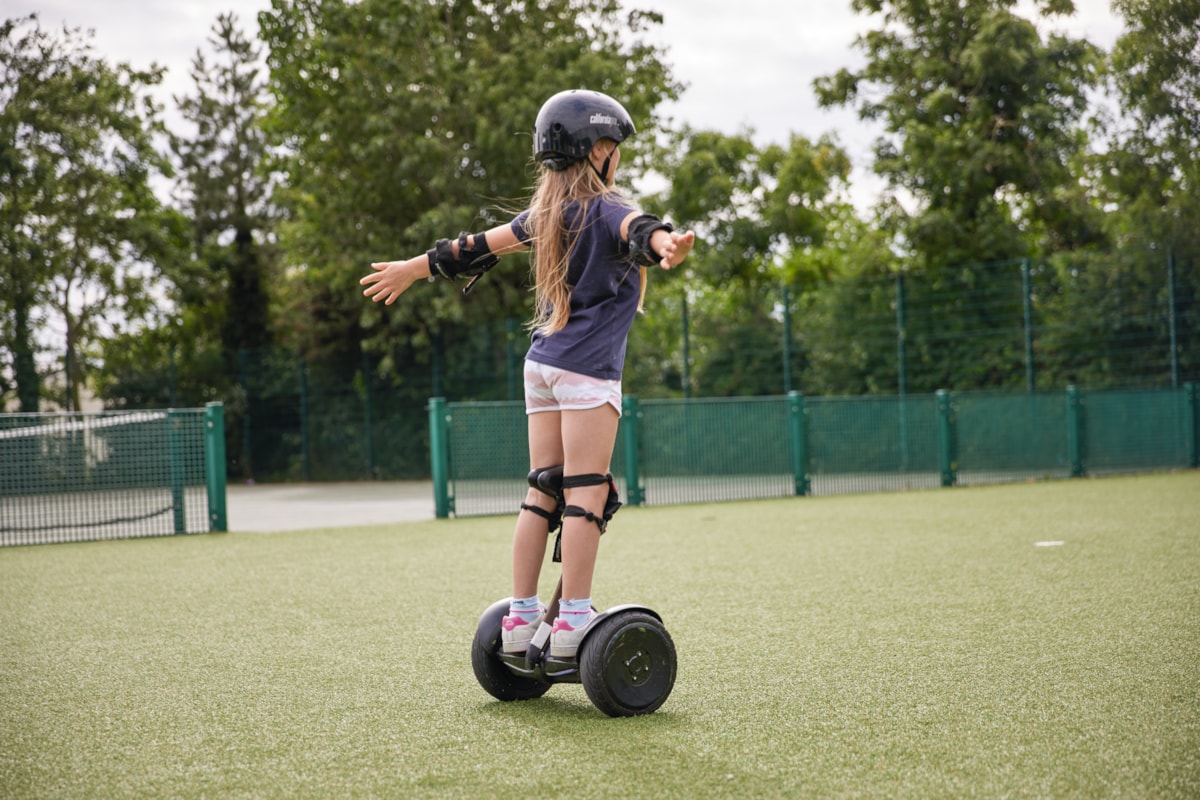 Junior segway at Church Farm