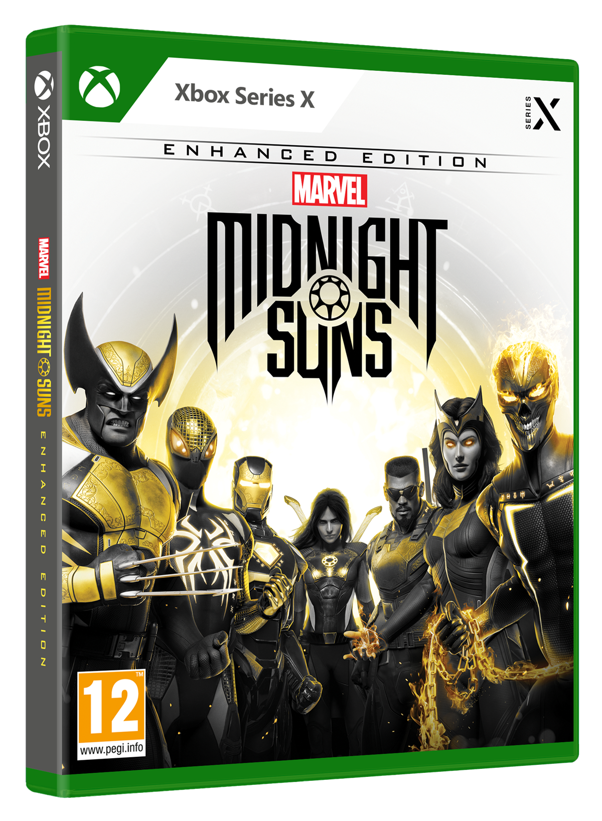 2K Marvel's Midnight Suns Enhanced Edition Packaging Xbox Series X 3D
