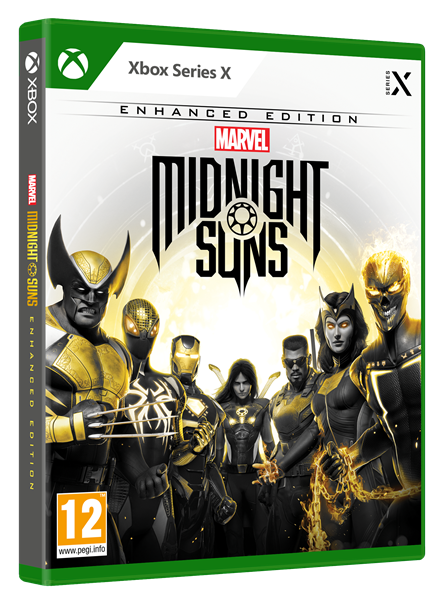 2K Marvel's Midnight Suns  Enhanced Edition Packaging Xbox Series X 3D