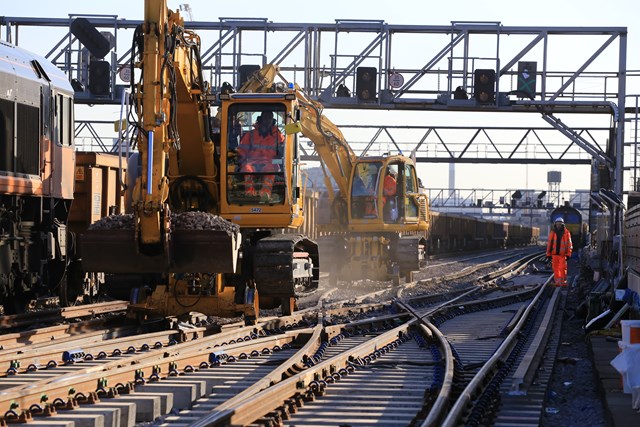 £11m railway upgrade means 9-day closure of the lines between Three Bridges, Brighton and Lewes in Sussex: Network Rail engineering work
