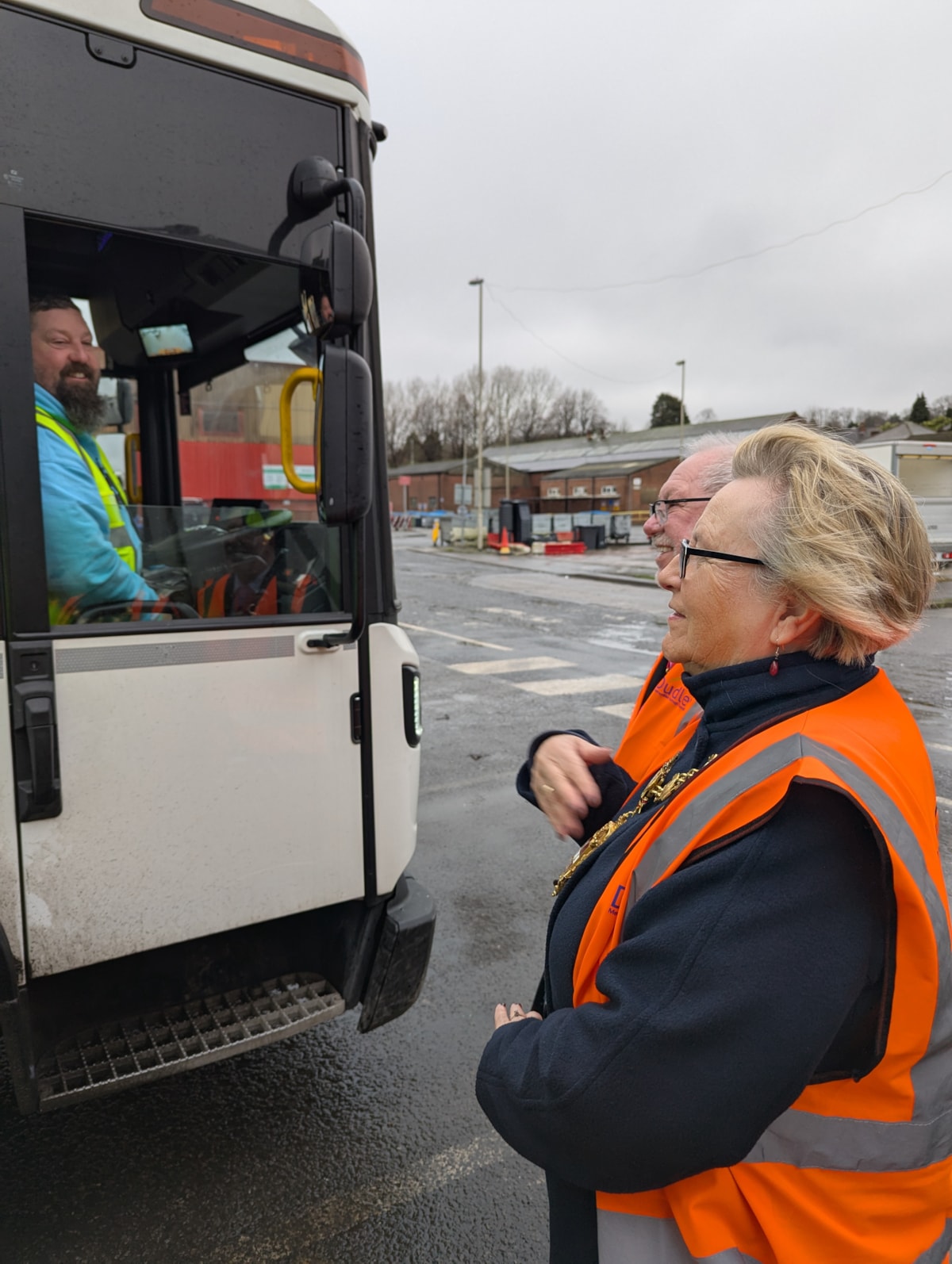 Mayor Lister Road Visit 2