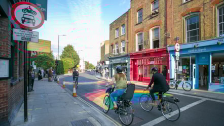 Stoke Newington Church St bus gate