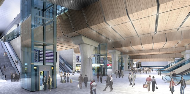 New London Bridge concourse