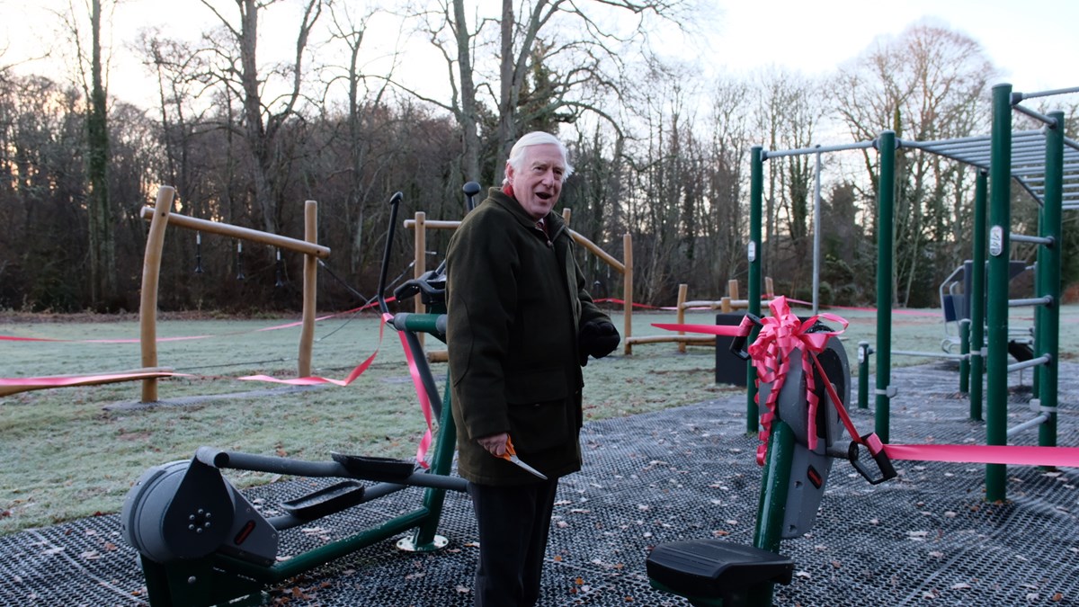 Lord-Lieutenant of Moray, Major General Seymour Monro CBE LVO, did the honours by cutting the ribbon alongside recently-retired principal teacher of home economics at Forres Academy, Ann Rossiter, who spearheaded the facility’s fundraising campaign through her position as Chair of Forres Community S