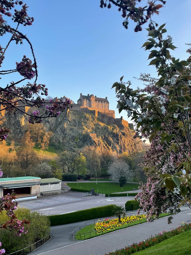 A big screen will show the Coronation in West Princes Street Gardens