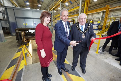 Siemens £8m bogie facility in Lincoln now open: Bogie-facility-Lincoln