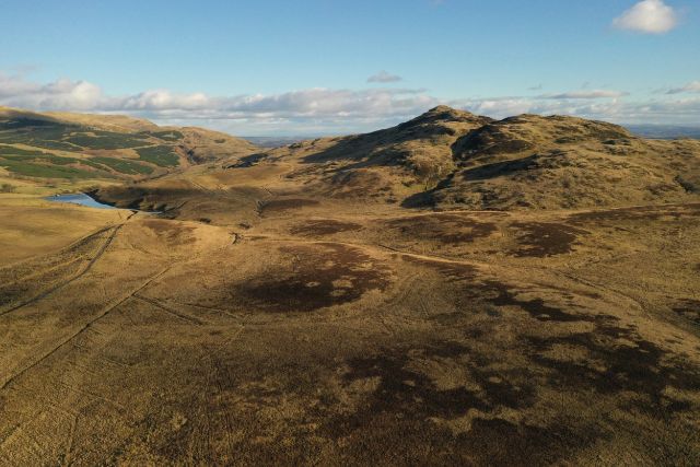 Ochil Hills, Stirlingshire - credit University of Edinburgh