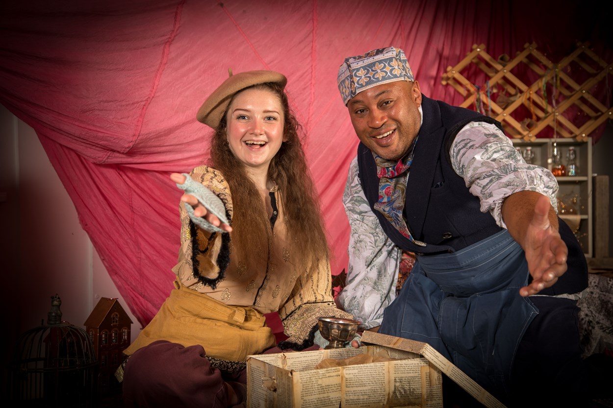 The Storymaker's Apprentice: Visitors to Leeds Central Library can take a spellbinding step into an enchanting storybook world this Christmas thanks to a series of immersive live performances.
From December 10, the library’s atmospheric Room 700 will be the setting for Libellule Theatre’s magical production of The Storymaker’s Apprentice throughout next month.