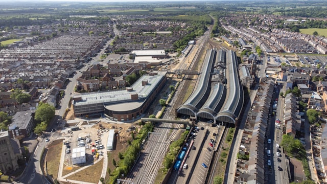 Darlington station progress, credit to TVCA (2): Darlington station progress, credit to TVCA (2)