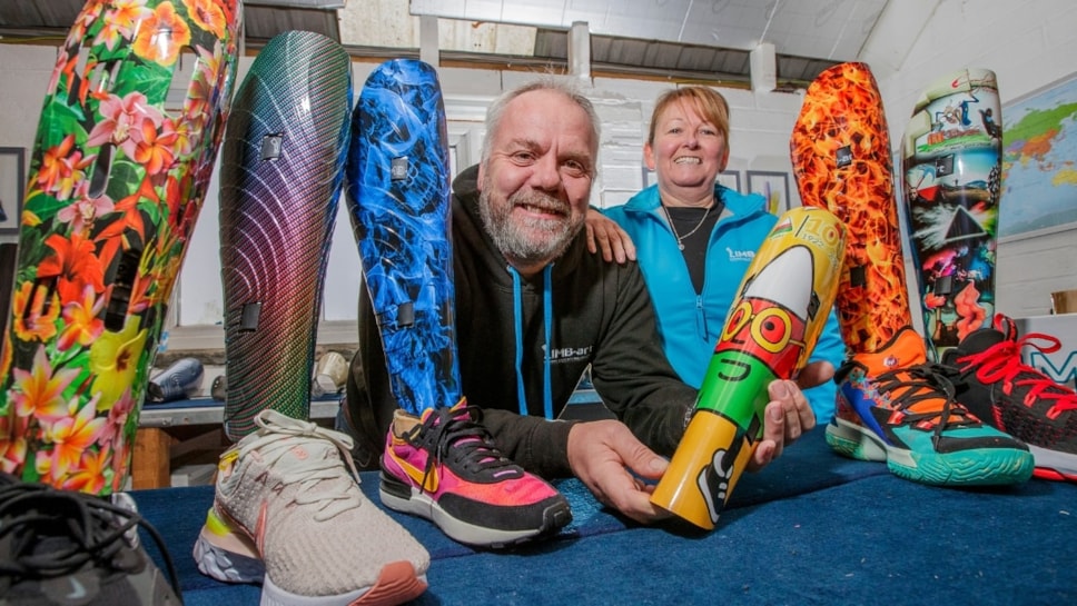 Limb-art was founded by former ParalympianMark Williams