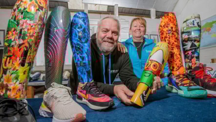 Limb-art was founded by former ParalympianMark Williams