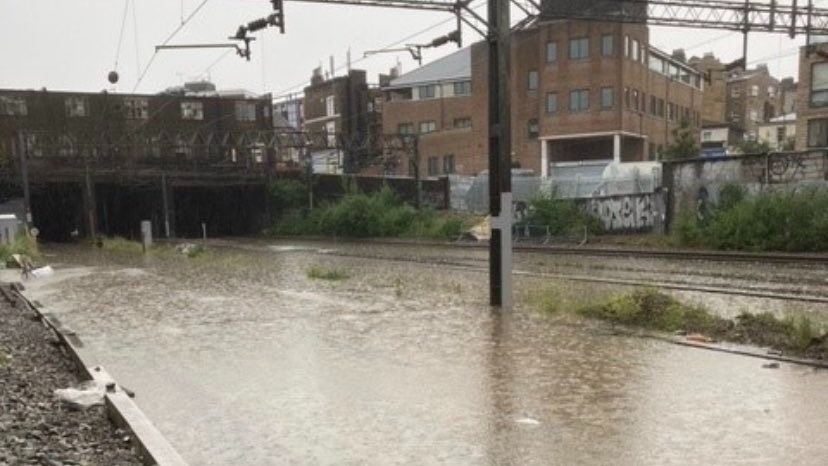 West Coast main line flood repairs to impact London Euston trains: West Coast main line flooding