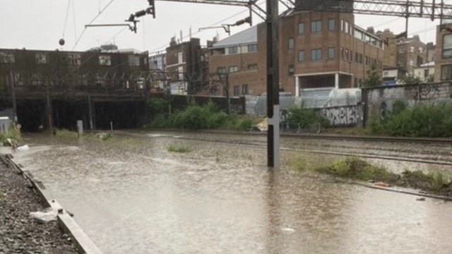 West Coast main line flooding