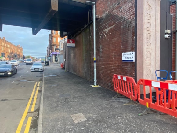 Footpath and road reopen as £4m Anniesland station accessibility ...