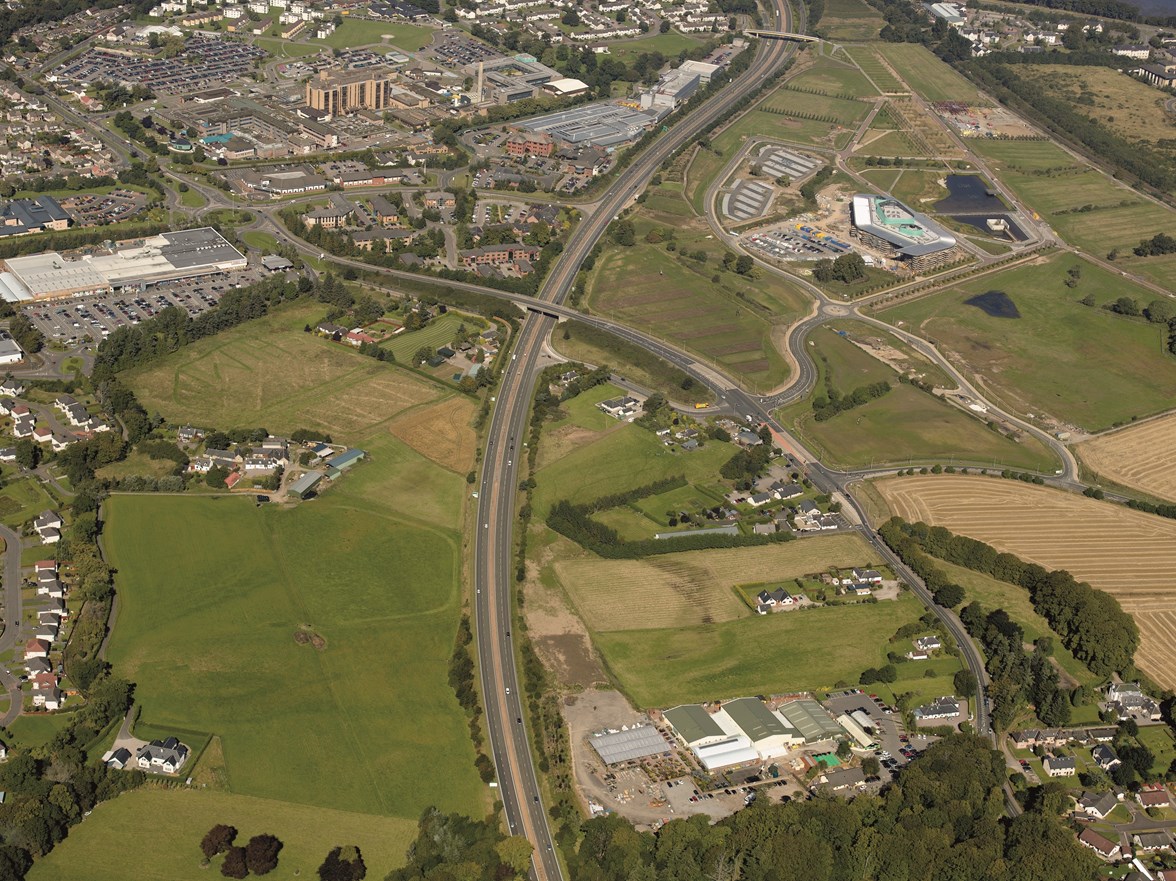 A9 Looking North towards Inshes junction