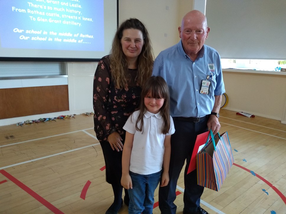 School's out for retiring Moray janitor