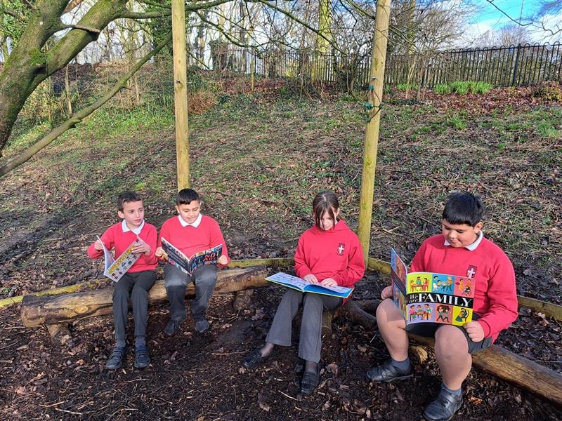 Year 6 pupils (left-right) Manny, Ayush, Abbie and Kaiyan.jpg