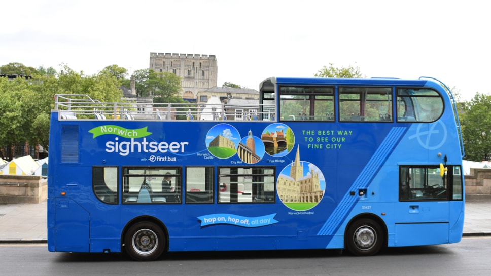Norwich Sightseer Bus