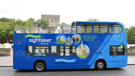 Norwich Sightseer Bus