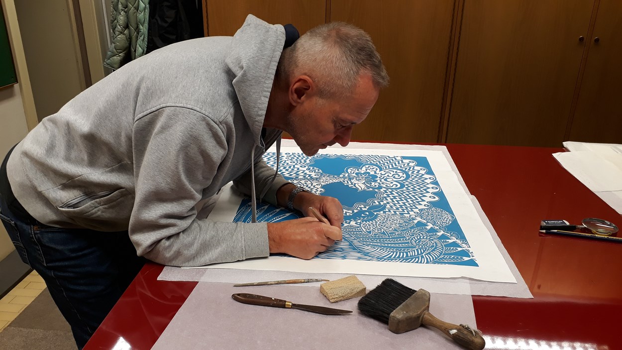 The Picture Library at Leeds Art Gallery: Conservator James Caverhill carrying out some conservation on Picture Library artworks. The gallery’s Picture Library will be back this weekend, giving visitors the chance to display stunning artworks from the collection in their own home.
The first selection events for 2023 will run from January 19-22, with 140 artworks, more than ever before available for visitors to choose from and borrow for up to an entire year.