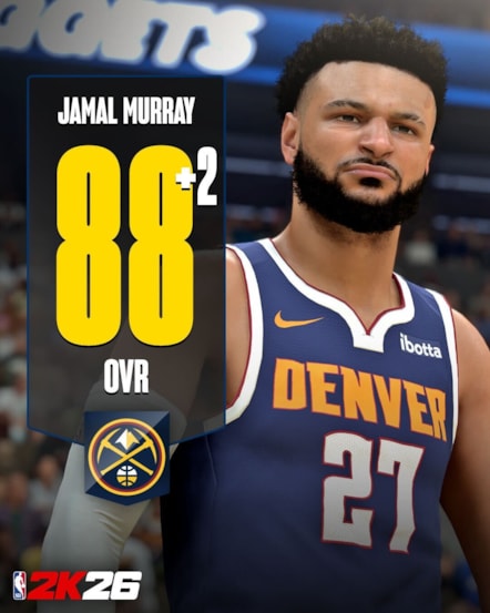 NBA 2K26 Ratings Update 3 - Jamal Murray 1