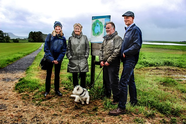 Paths Francesca Osowska Chief Exec SNH Cab Sec Dave Alston dogwalker Robin Niven Landowner