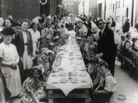 VE Day Street Party, Seward Street. Image credit Local History Centre-2