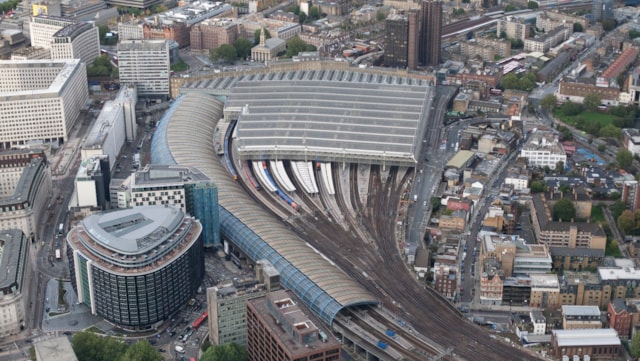 STARTING IN AUGUST: Escalator upgrades at London Waterloo means a diversion between Jubilee Line platforms and South Western Railway services: London Waterloo station cropped