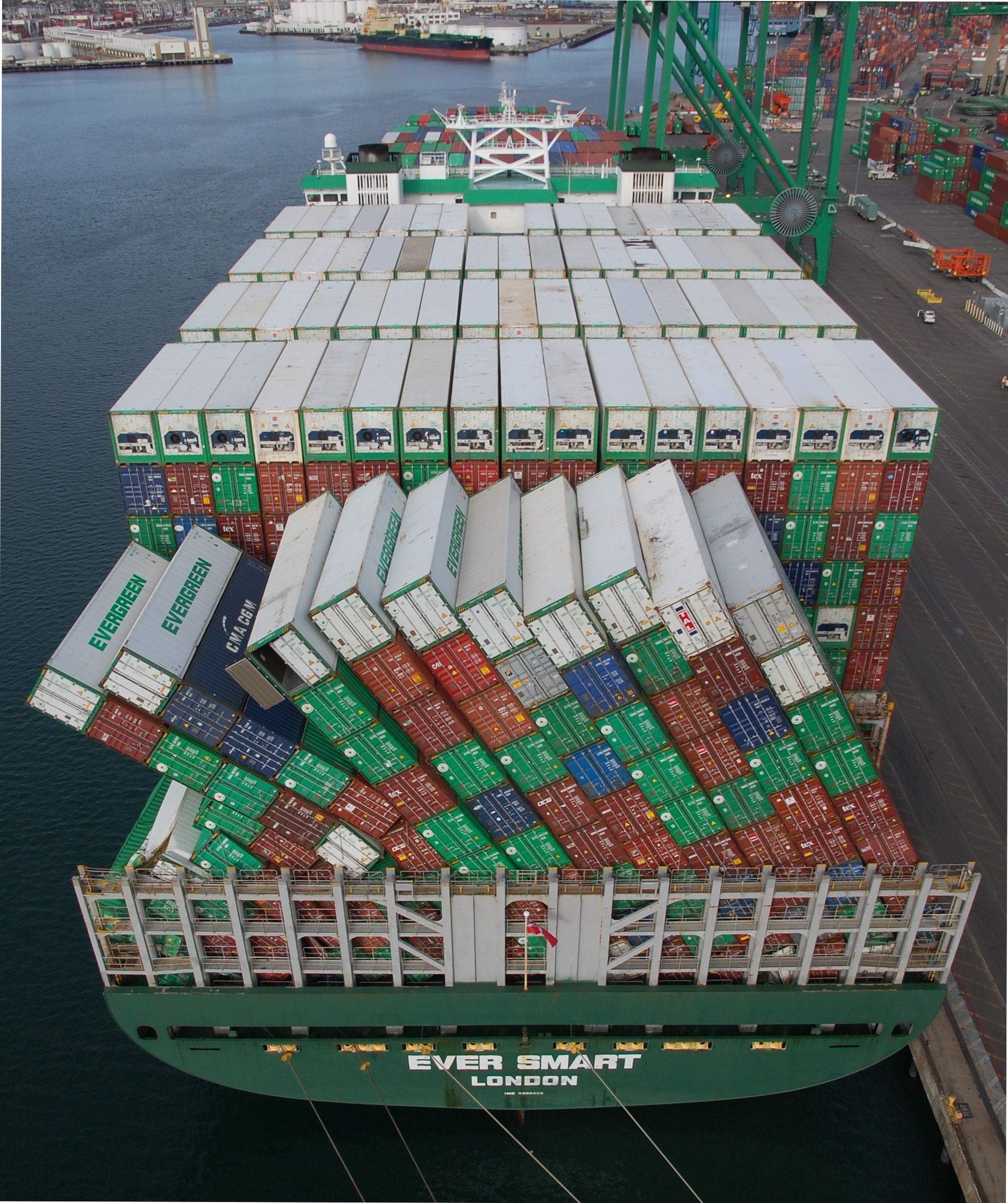 MAIB Report: Loss Of Containers From Container Ship Ever Smart