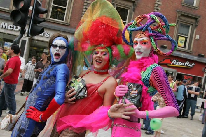 Pride 2006-3: Leeds Pride in 2006.
Credit: Leeds Pride Festival