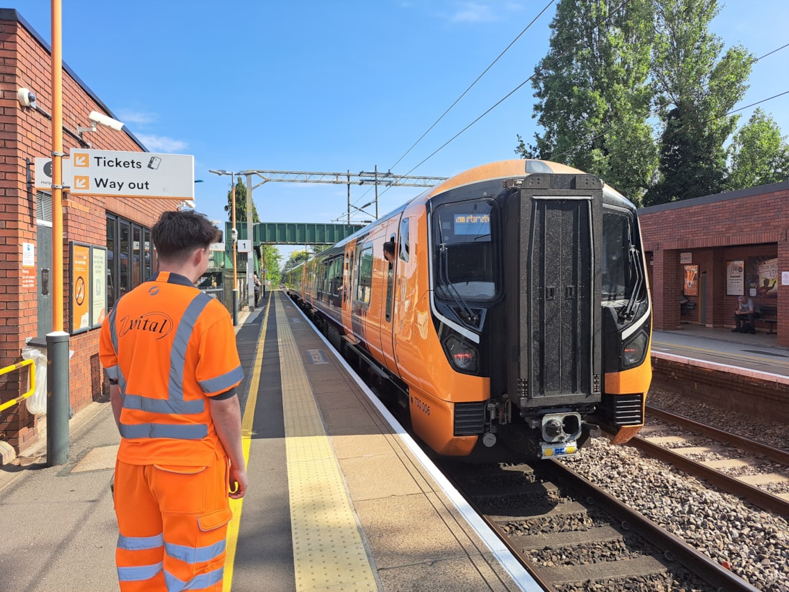 Safety patroller at a West Midlands station-2