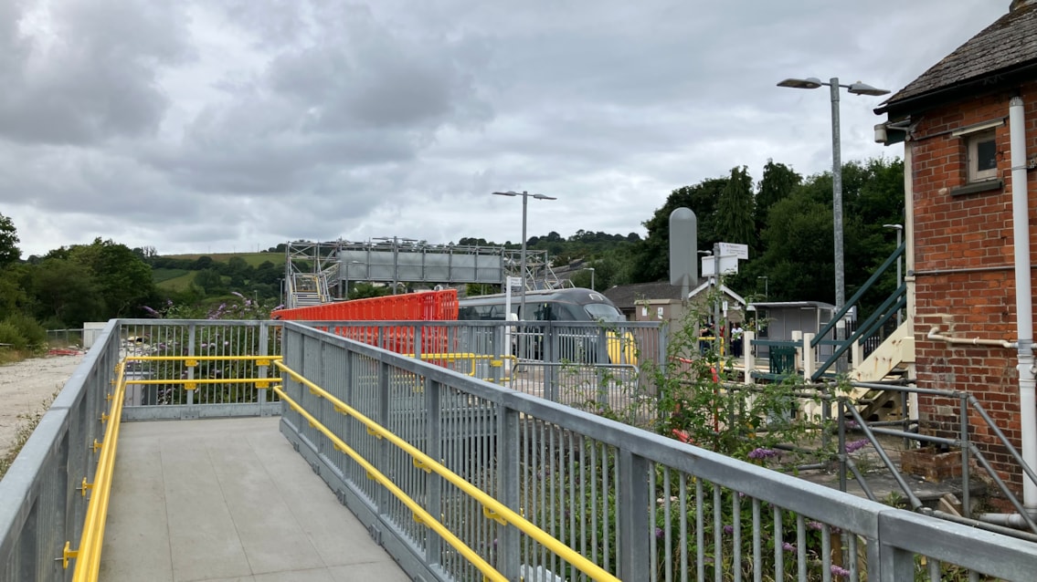 Lostwithiel new ramp- July 2025 2