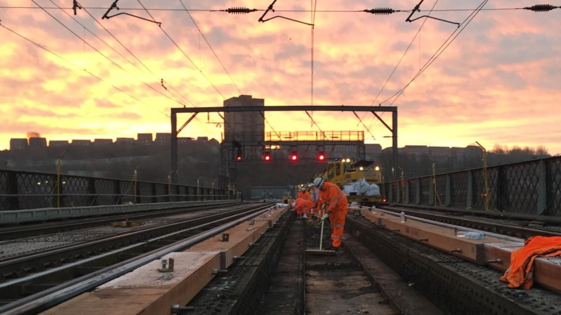 Major progress on Network Rail projects this Christmas: King Edward bridge-4