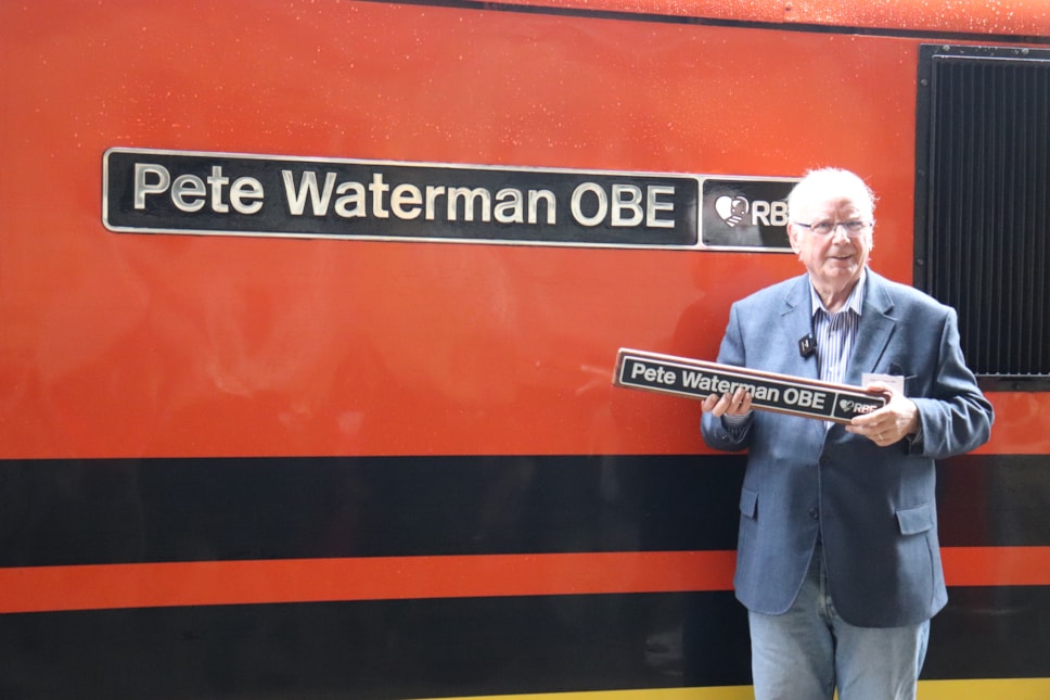 Pete Waterman Train Naming 2