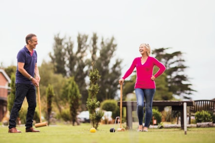 Lakeside Coastal Village Croquet