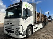 New electric timber wagon being trialled in the Highlands: New electric timber wagon being trialled in the Highlands