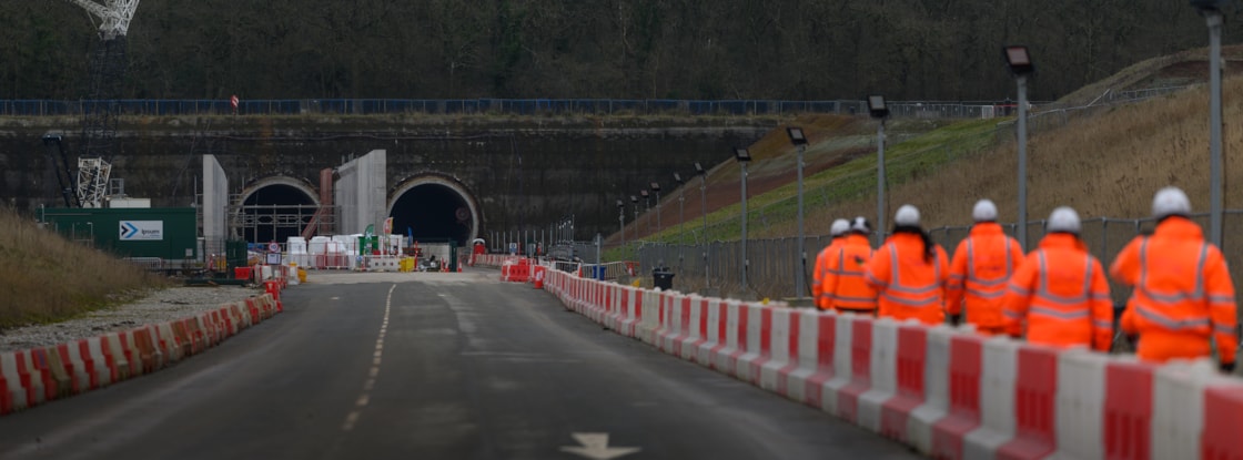 HS2 Long Itchington  tunnel walk-1