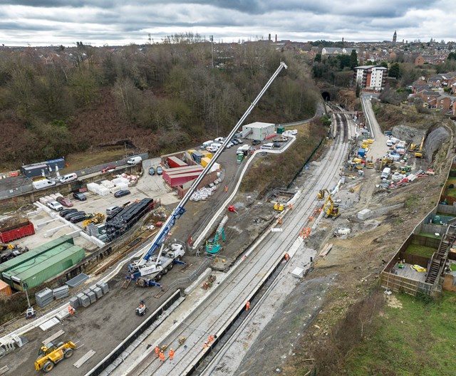 Passengers urged to check before they travel as work continues at Morley station: Morley station 1