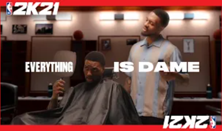 Everything is Dame 🌐 Damian Lillard est l’athlète sur les jaquettes de #NBA2K21 pour les consoles de génération actuelle.

Tirer du milieu de terrain et dribbler jusqu'au panier ou finir en buzzer beater, peu de joueurs peuvent remporter un match comme Dame aujourd'hui.
Les précommandes commencent 