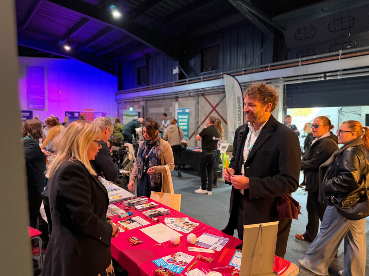 Visitors spoke to various local organisations about care