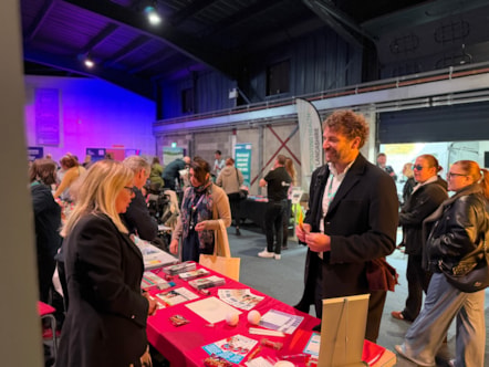 Visitors spoke to various local organisations about care