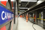 TfL Image - Installation of 4G technology at Canada Water station