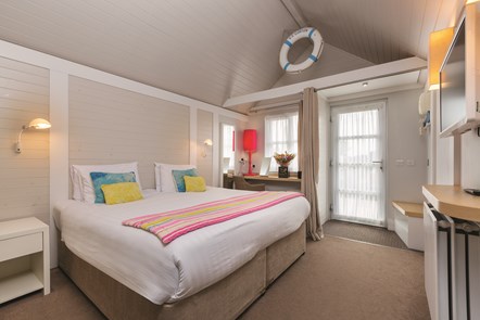 Corton Coastal Village Bedroom Chalet