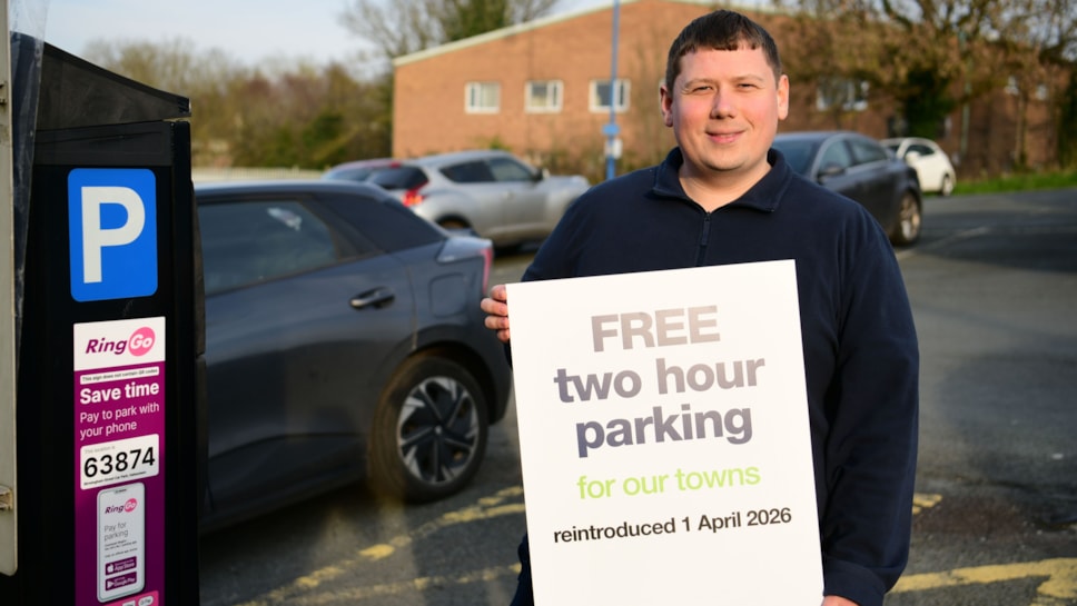 Cllr Simon Phipps 2 hours free parking 2