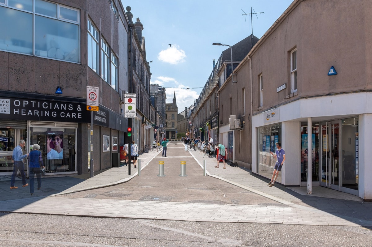 Active travel -Batchen street