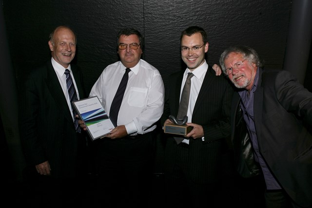 Efficiency Award winners: Efficiency Award winners Southern with Bill Oddie